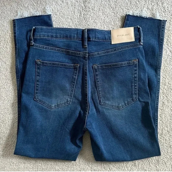 Everlane The Vintage Skinny Jeans Cropped Size 26 - Picture 4 of 6
